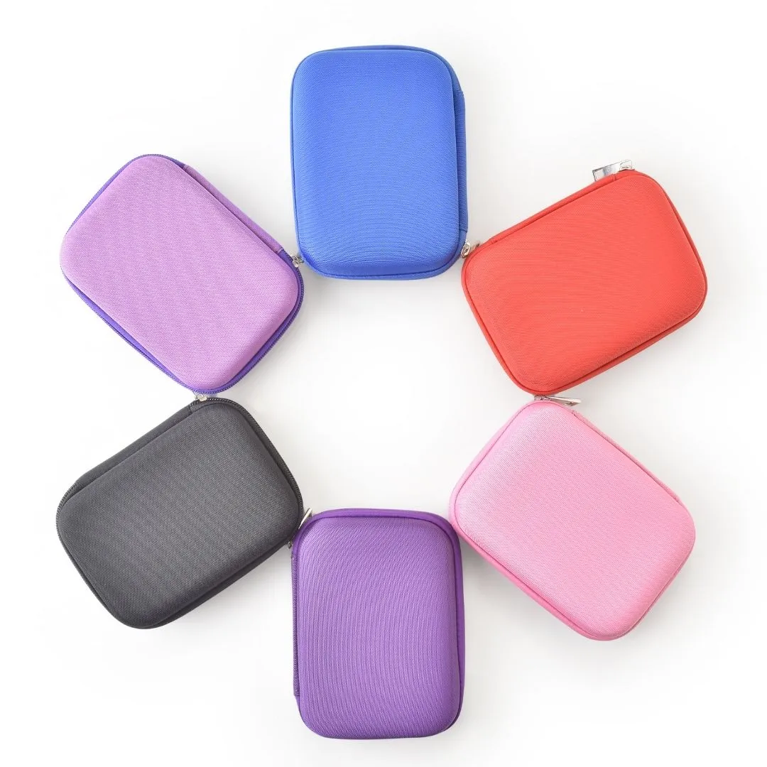 10 x Bottle Hard Cover Travel Case