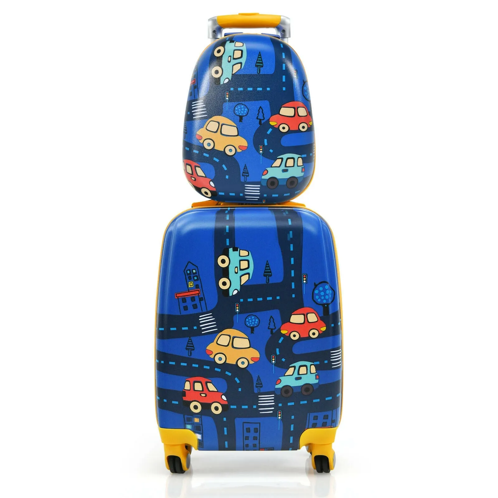 18" Kids Carry On Luggage Set w/ 18" Backpack