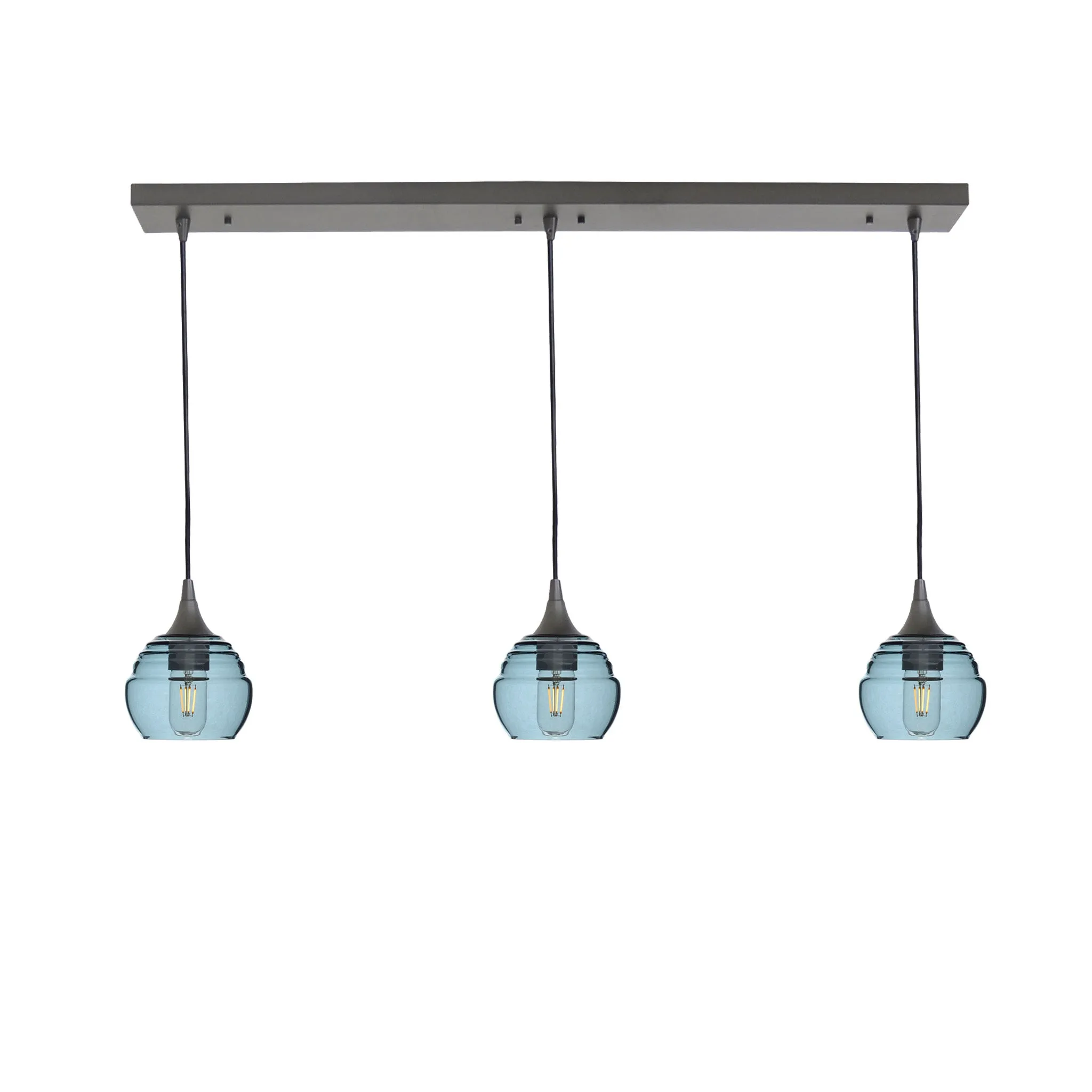 301 Lucent: 3 Pendant Linear Chandelier