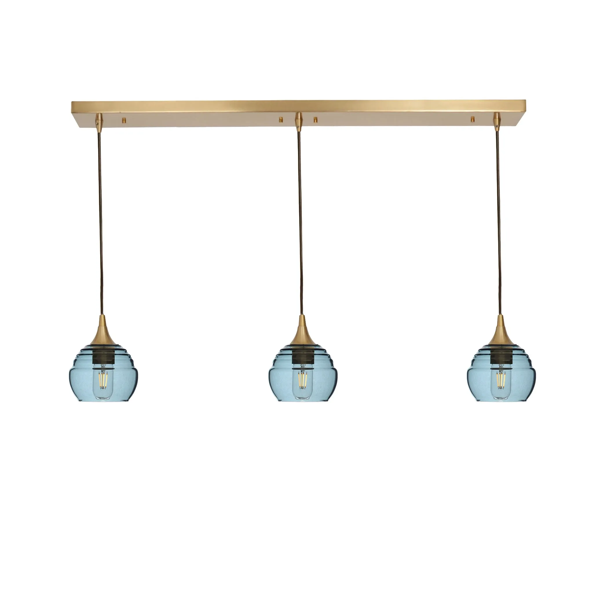 301 Lucent: 3 Pendant Linear Chandelier