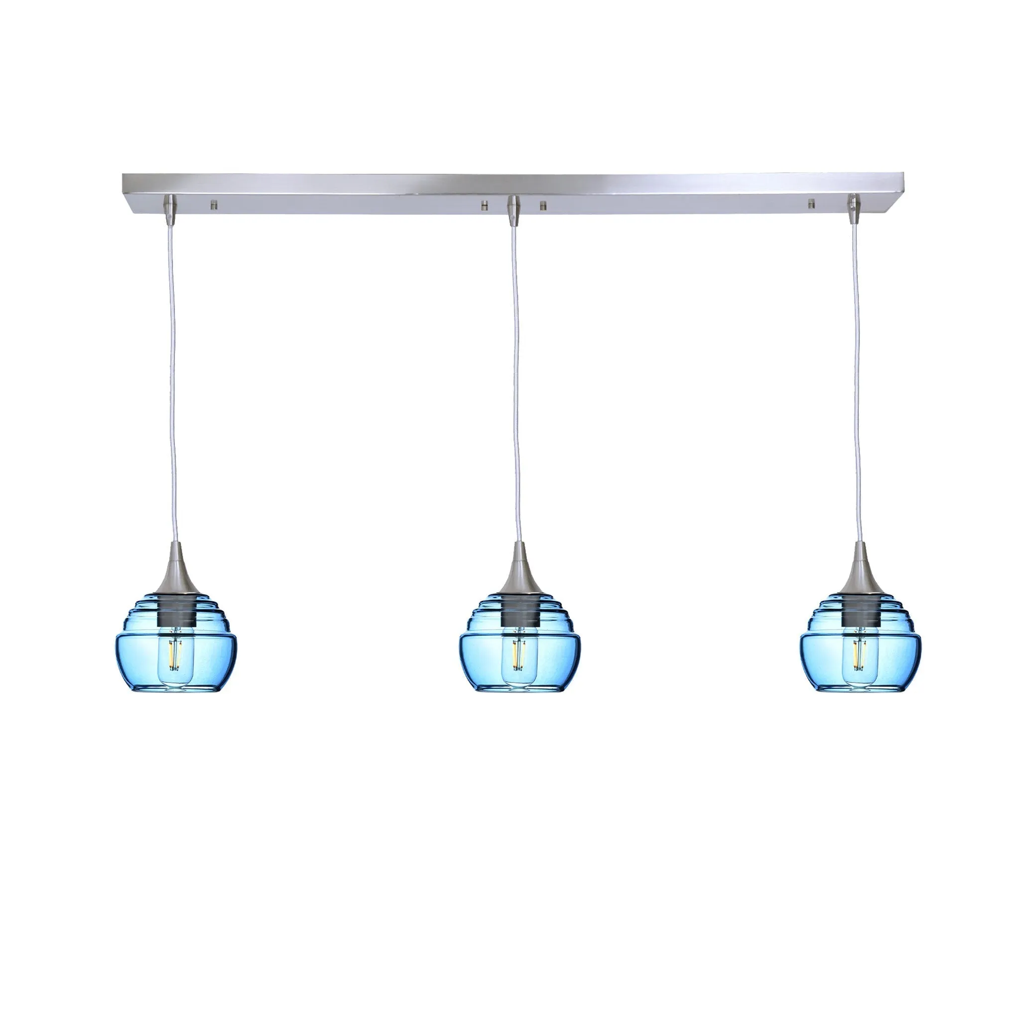 301 Lucent: 3 Pendant Linear Chandelier