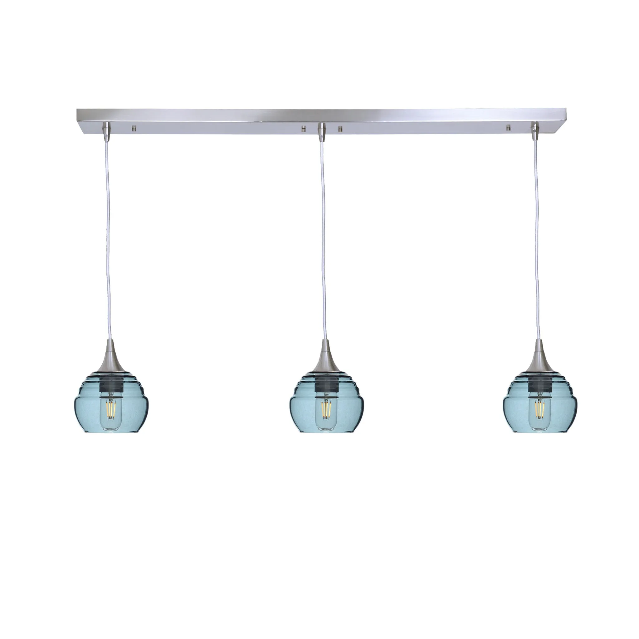 301 Lucent: 3 Pendant Linear Chandelier