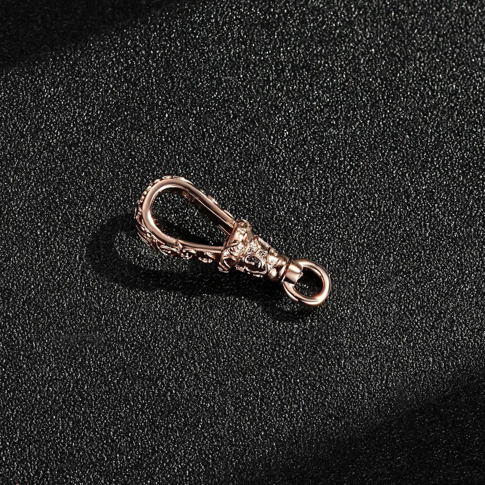 30mm Rose Gold Filled Bonded Albert Clasp 8mm/12mm