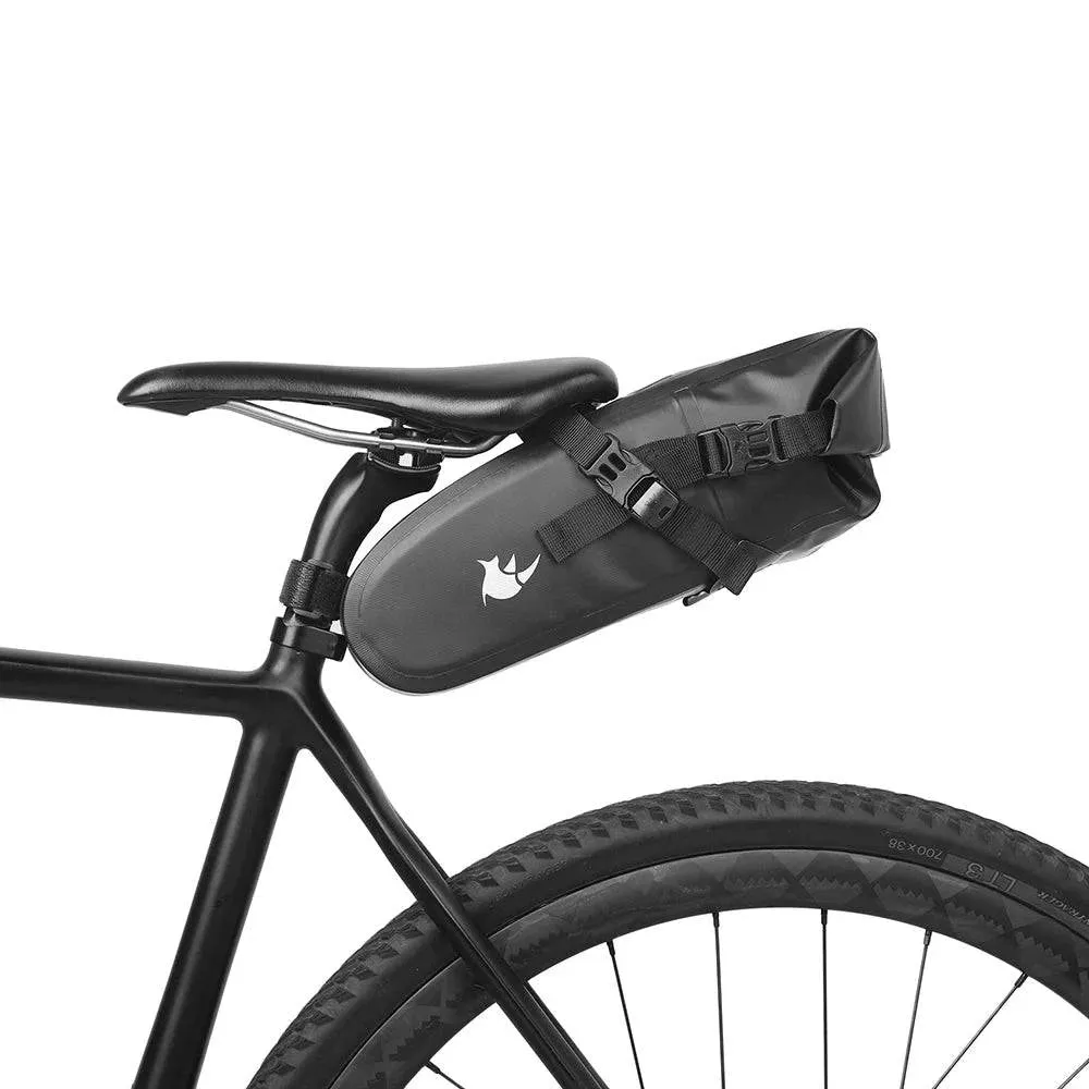 4L Outdoor Cycling Tail Bag Bicycle Rear Bag Cycling Accessory Waterproof Bike Saddle Bag Portable Foldable Bicycle Seats Bag