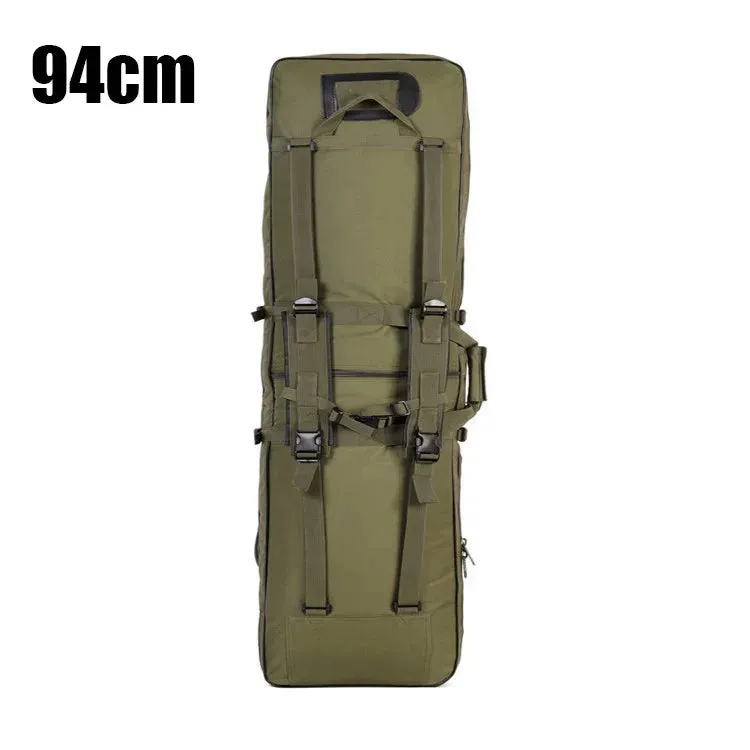 81/94/117cm Outdoor Tactical Sniper Rifle Bag Military Hunting Charge Shockproof Gun Protection Gun Bag Luya Fishing Backpack