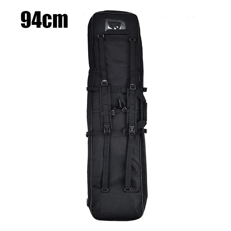 81/94/117cm Outdoor Tactical Sniper Rifle Bag Military Hunting Charge Shockproof Gun Protection Gun Bag Luya Fishing Backpack