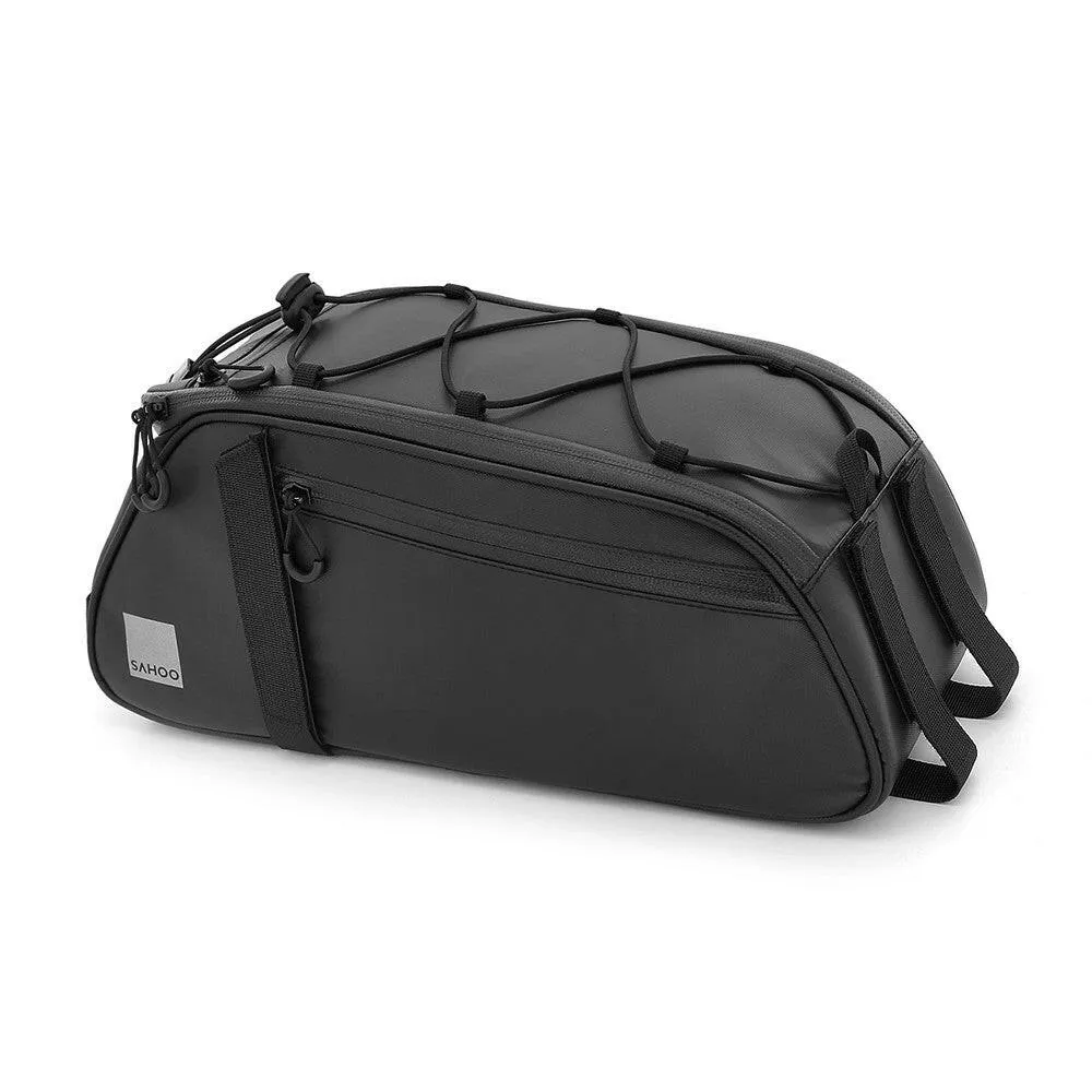 8L Bicycle Rear Seat Trunk Bag Large Capacity Rear Panniers Bag Reflective Rear Saddle Bag MTB Road Bike Bag Bicycle Storage Bag Hand Bag