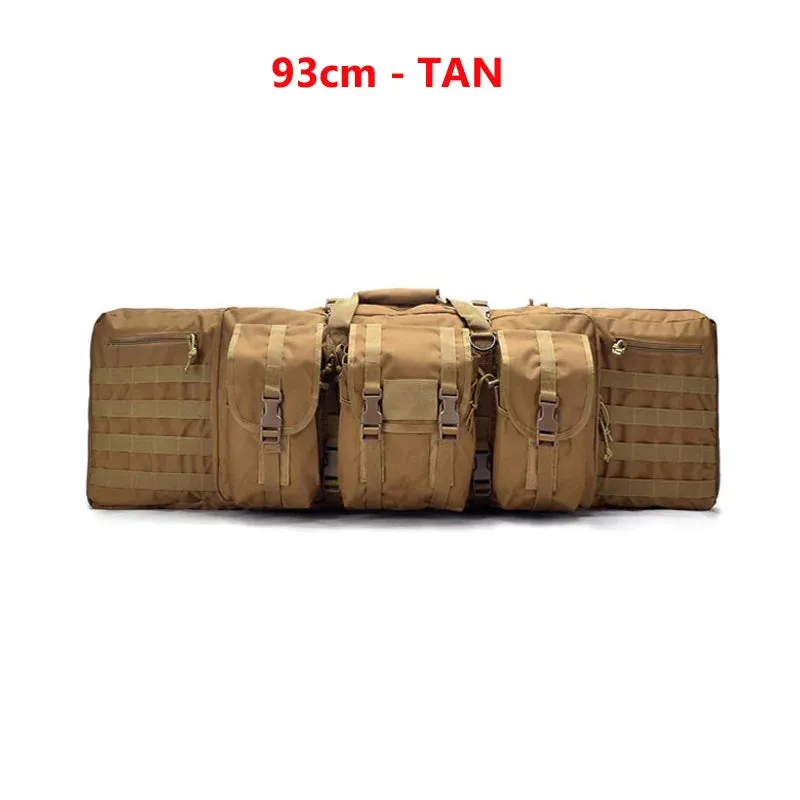 93cm 118cm 142cm Tactical Molle Gun Bag Hunting Backpack Shooting Paintball Sniper Airsoft Rifle Gun Case For Wargame