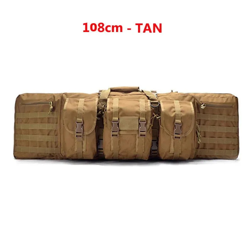 93cm 118cm 142cm Tactical Molle Gun Bag Hunting Backpack Shooting Paintball Sniper Airsoft Rifle Gun Case For Wargame