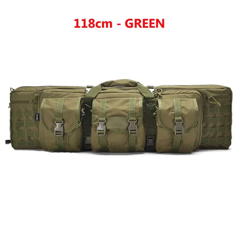 93cm 118cm 142cm Tactical Molle Gun Bag Hunting Backpack Shooting Paintball Sniper Airsoft Rifle Gun Case For Wargame