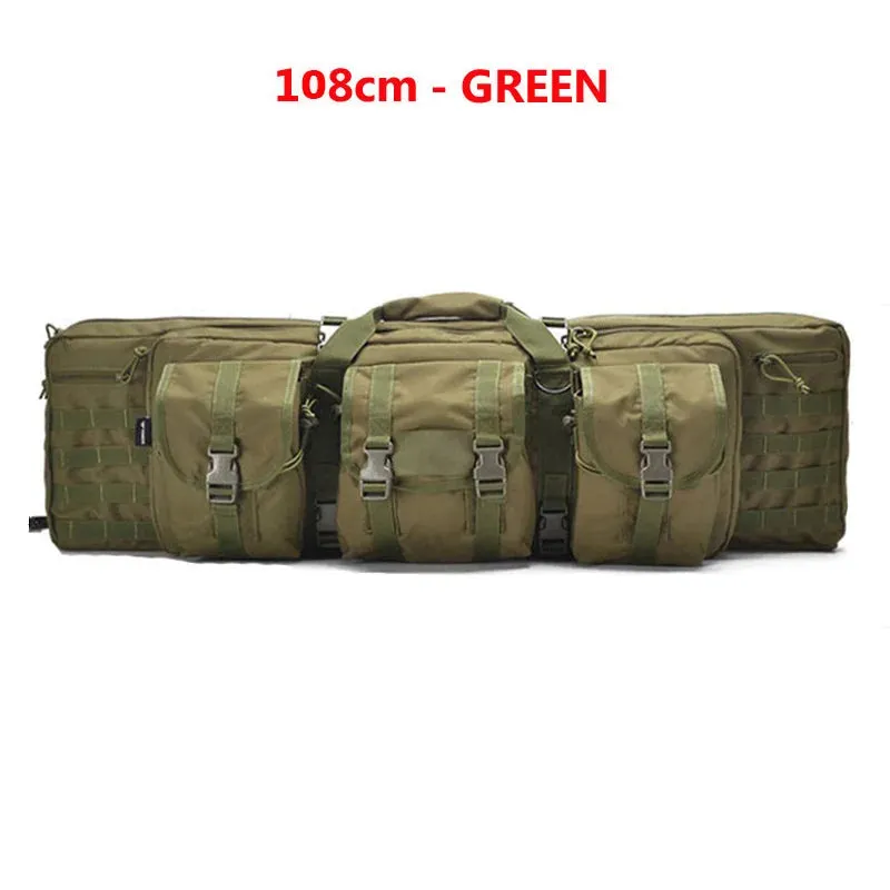 93cm 118cm 142cm Tactical Molle Gun Bag Hunting Backpack Shooting Paintball Sniper Airsoft Rifle Gun Case For Wargame