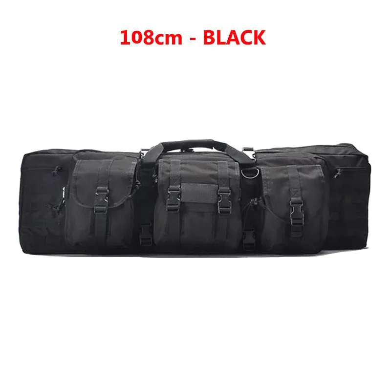 93cm 118cm 142cm Tactical Molle Gun Bag Hunting Backpack Shooting Paintball Sniper Airsoft Rifle Gun Case For Wargame