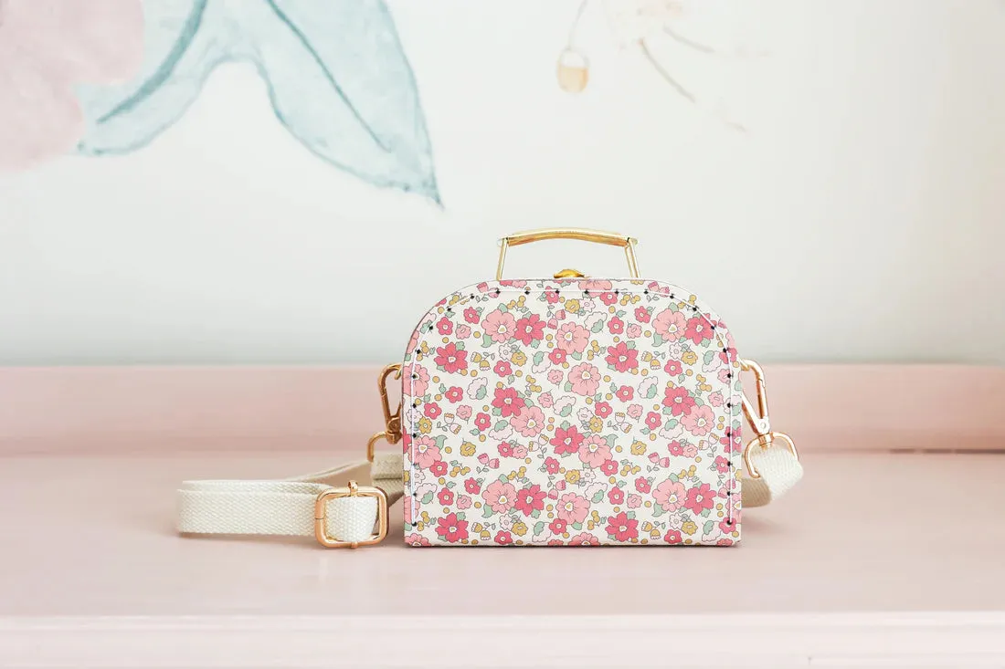 Alimrose  Coco Cross Body Case - Liberty Pink Rose Garden