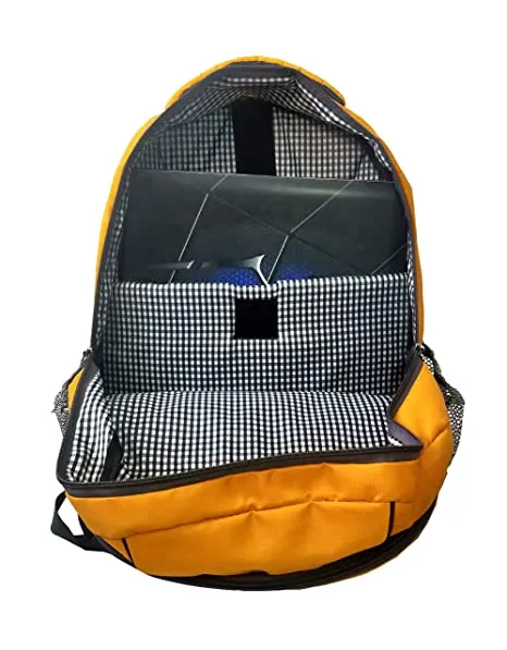 Alpha Nemesis 26 Ltrs Yellow Laptop Backpack (Bliss)