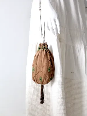 antique reticule evening bag