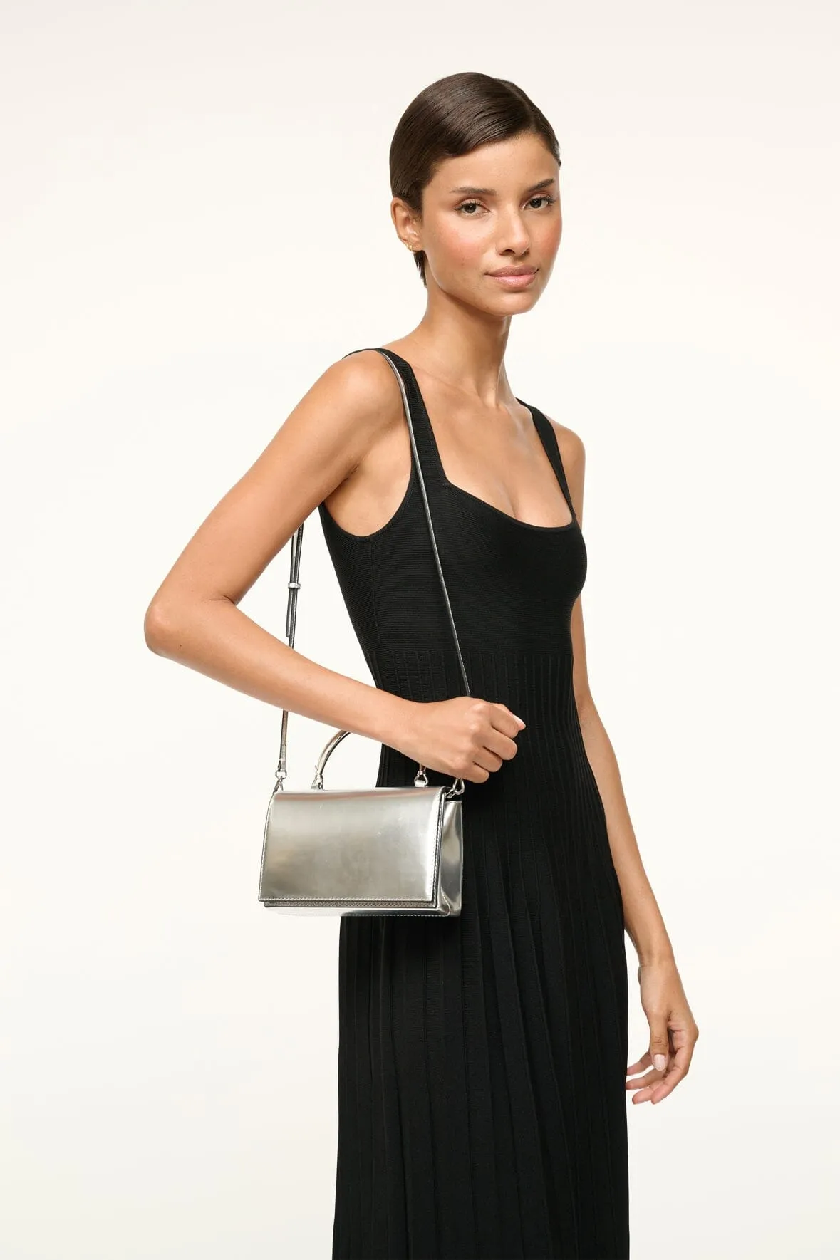 ARC EVENING BAG | CHROME