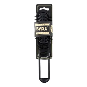 Bass Brushes Nylon Bristle Foldable Travel Brush with Mirror