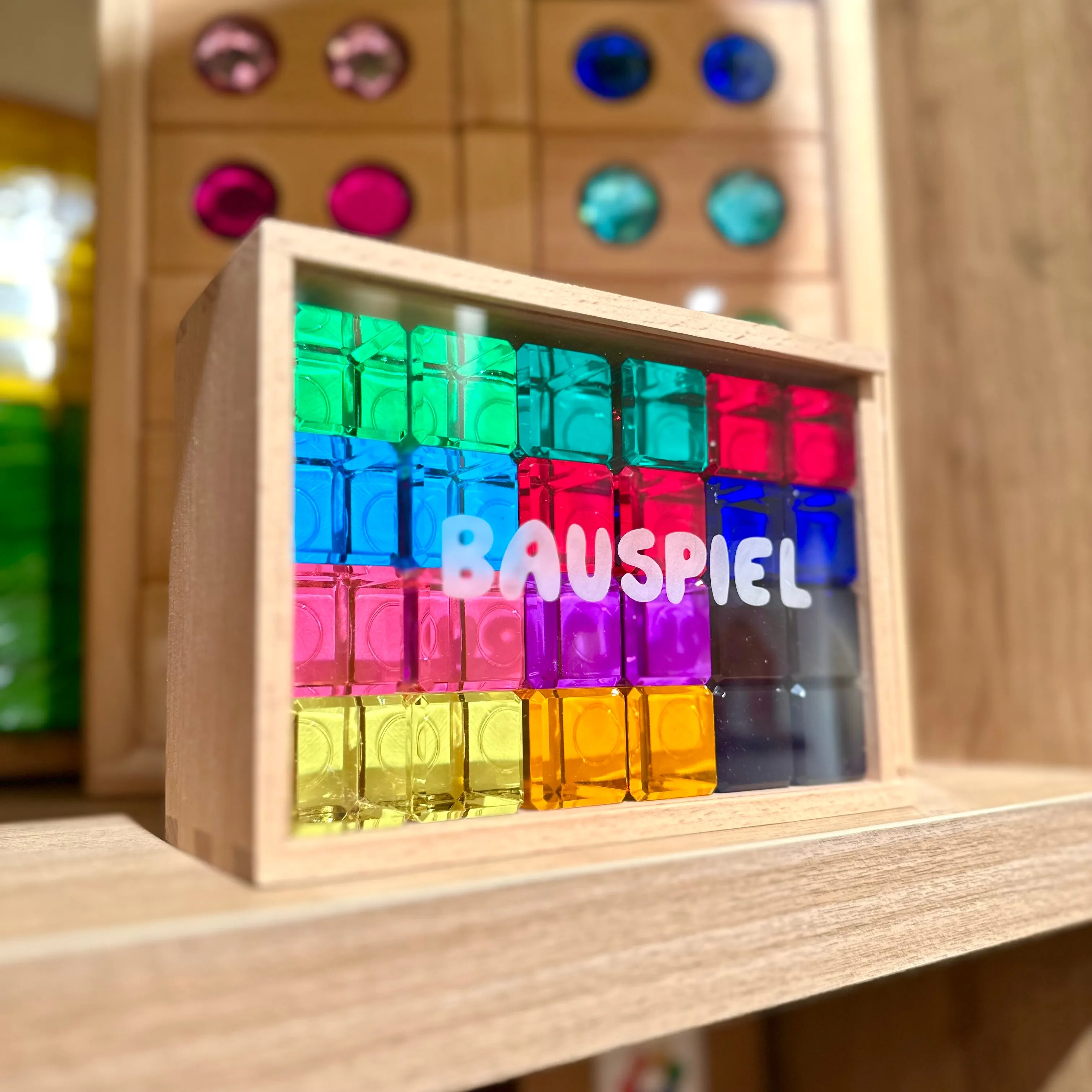 Bauspiel Luminous Blocks 24 Piece 3yrs 