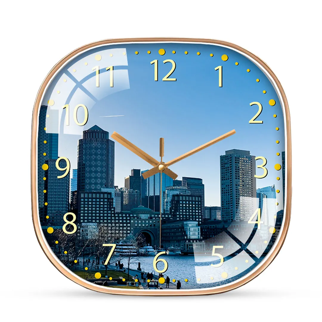 Beautiful boston city wall clock