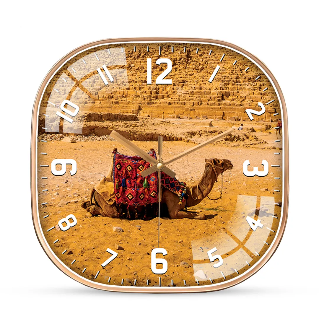 Beautiful camel sitting wall clock