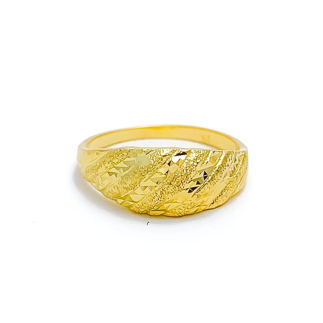 Beautiful Dainty 21k Gold Ring