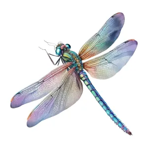 Beautiful Dragonfly Fabric Panel