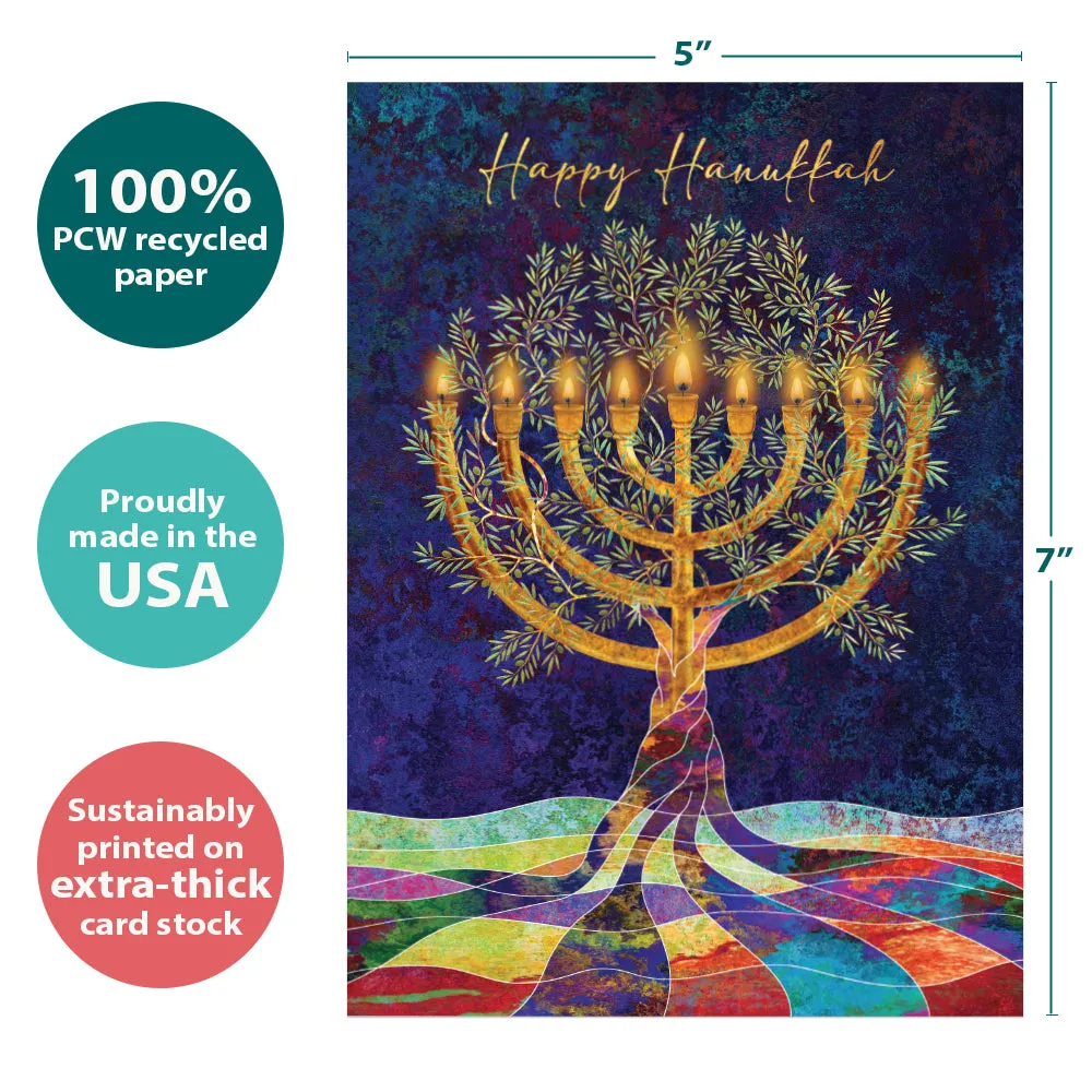 Beautiful Menorahs 16 Pack Assortment