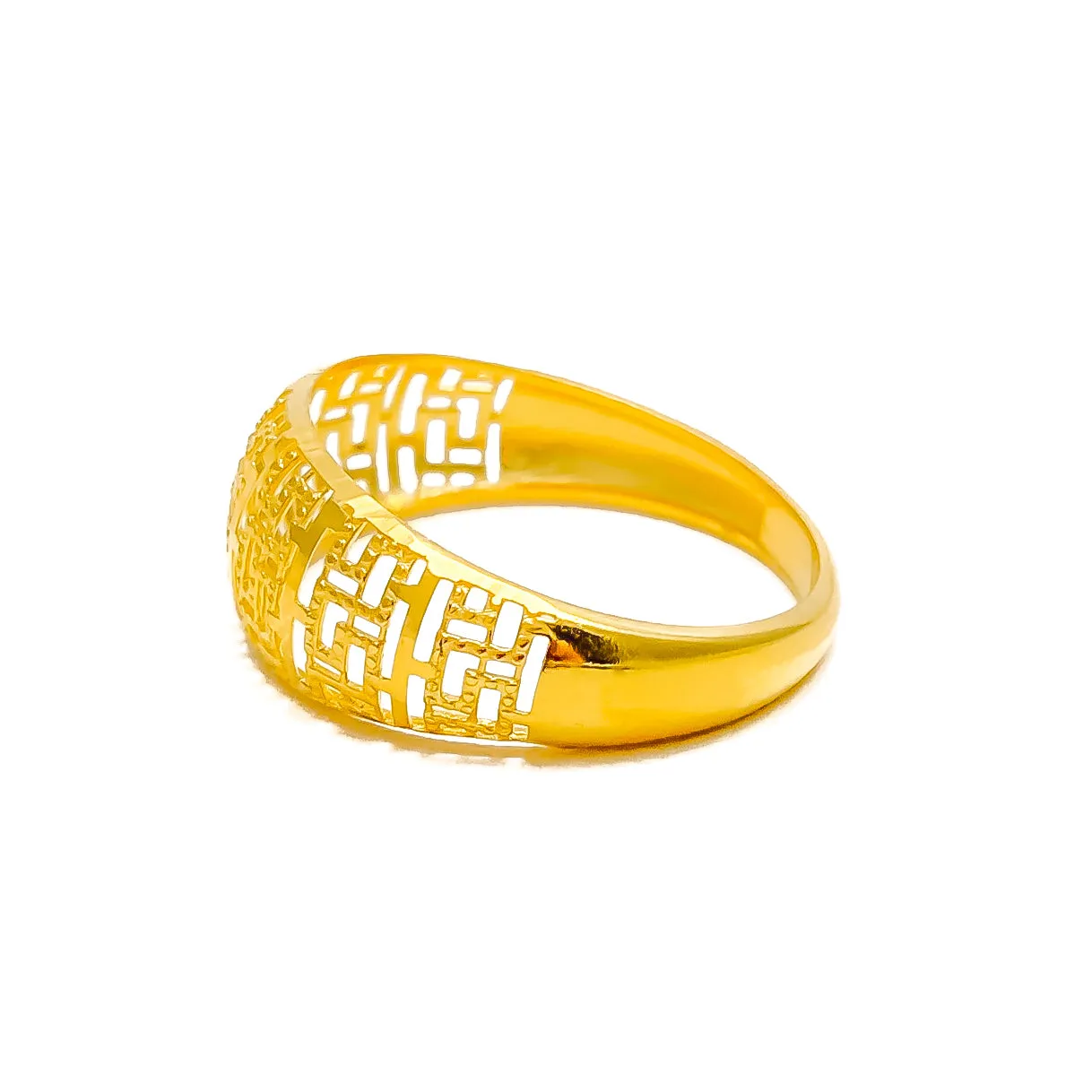 Beautiful Mesh 22k Gold Ring