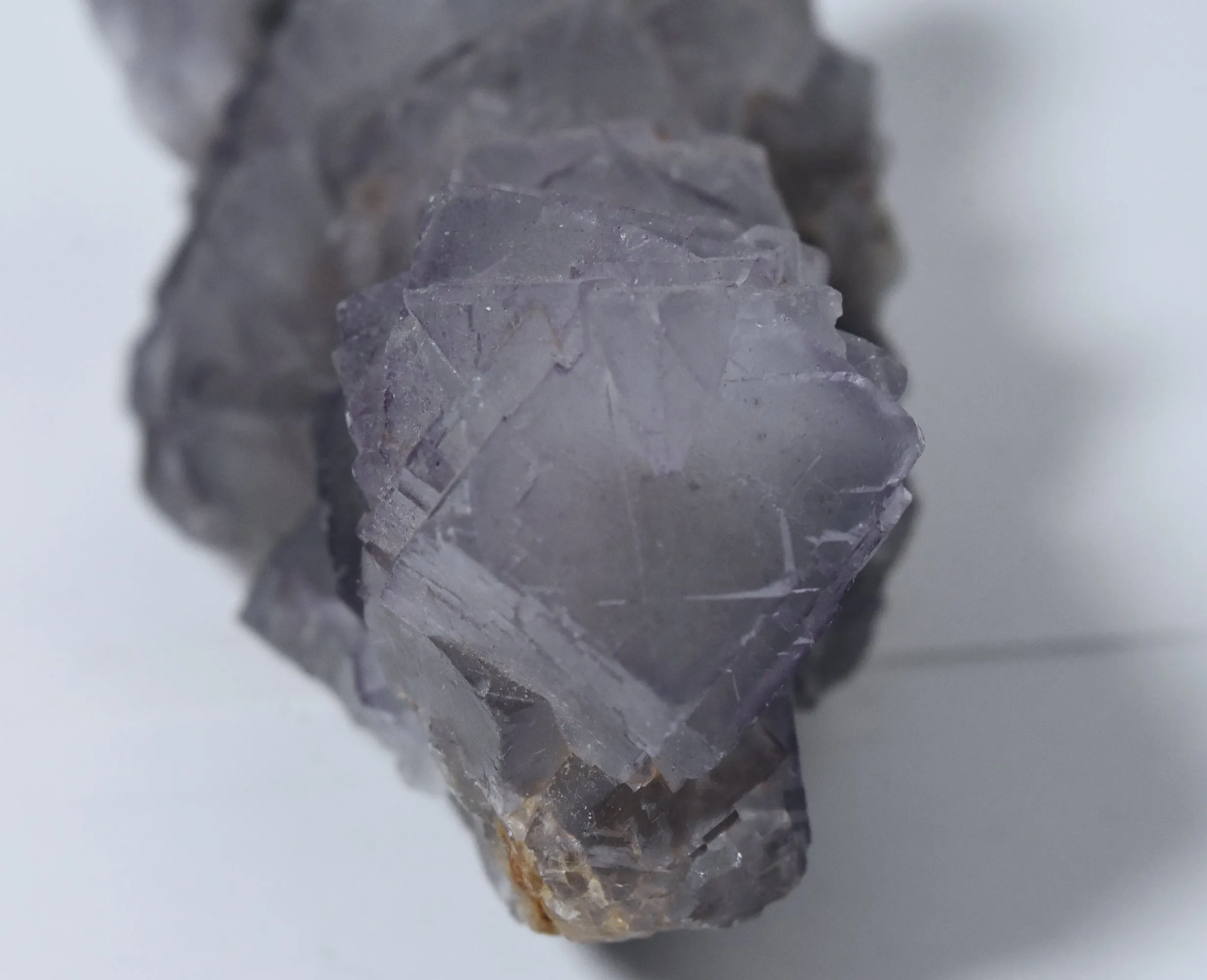 Beautiful Purple Fluorite Cluster Specimen