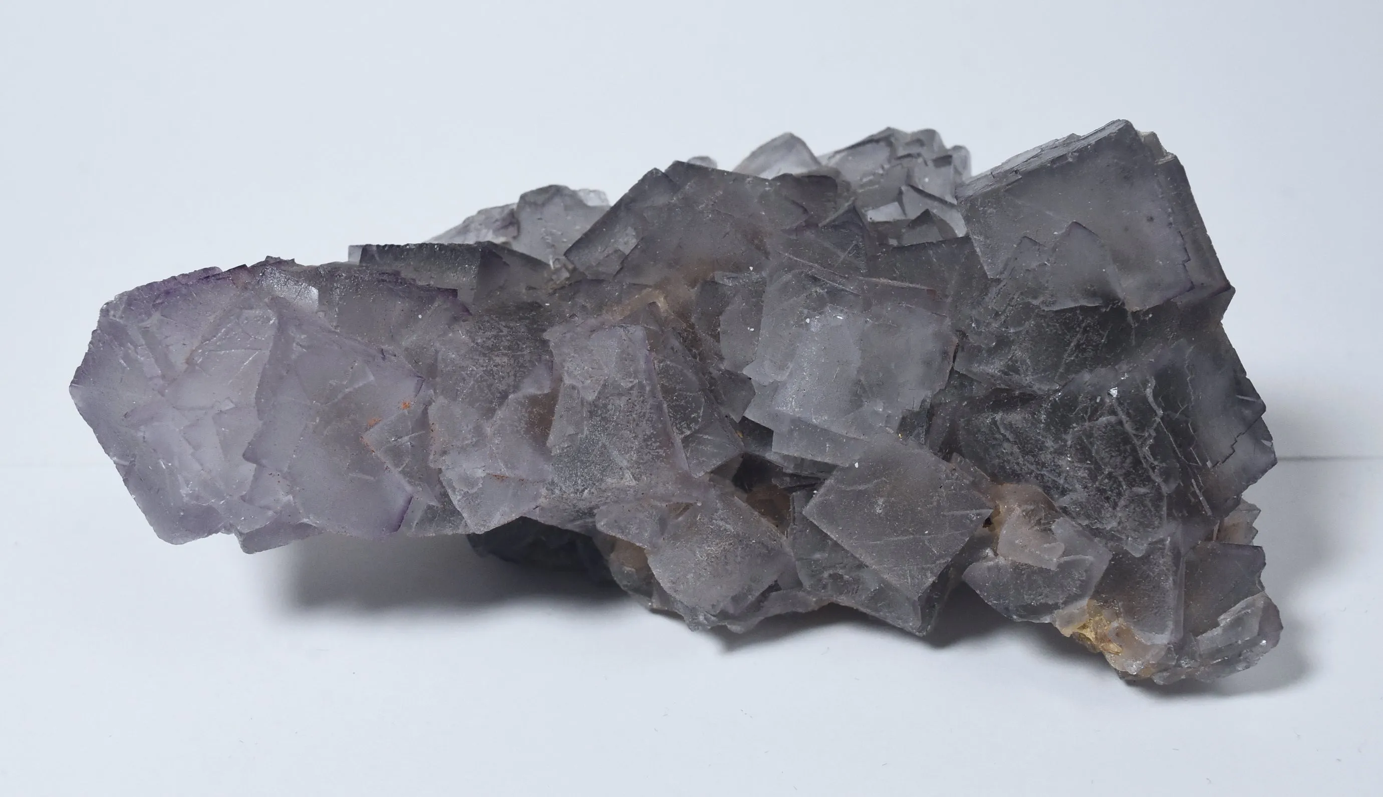 Beautiful Purple Fluorite Cluster Specimen