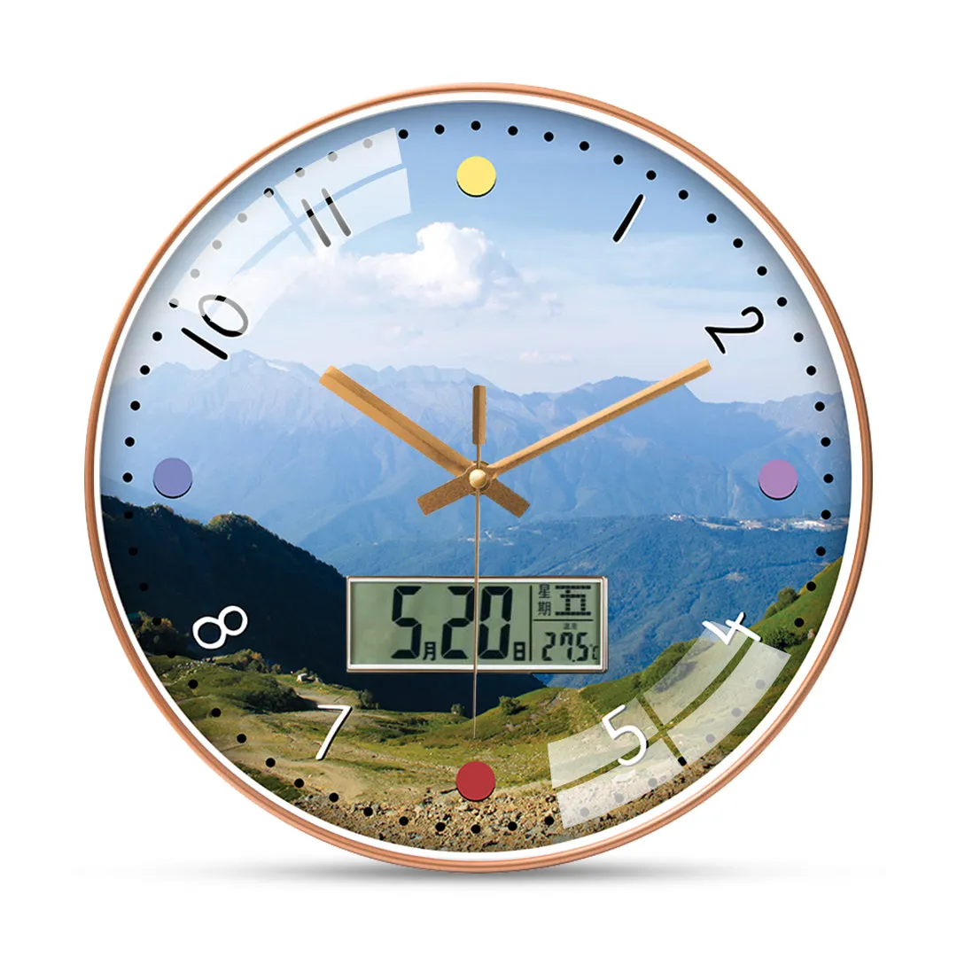 Beautiful sochi city wall clock