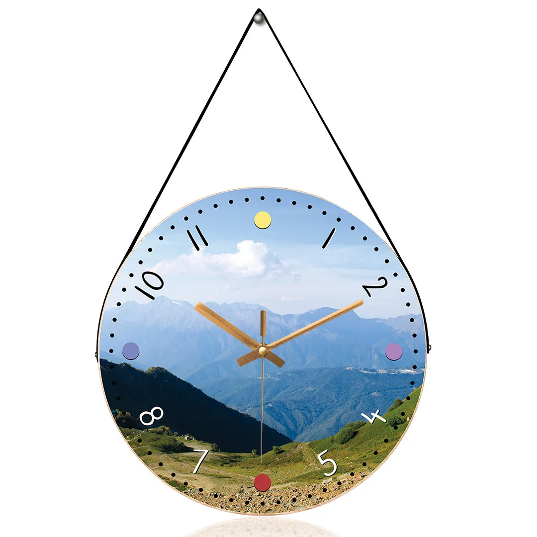 Beautiful sochi city wall clock