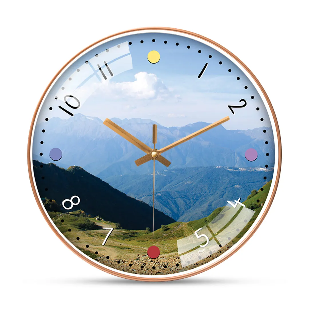 Beautiful sochi city wall clock