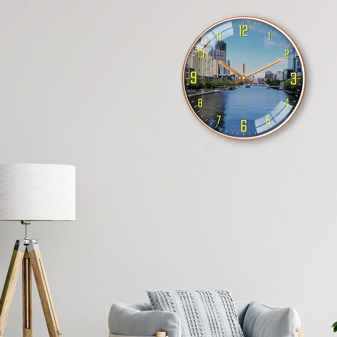 Beautiful View Melbourne Wall Clock