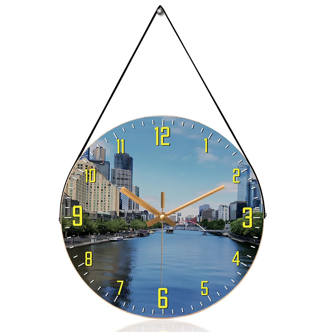 Beautiful View Melbourne Wall Clock