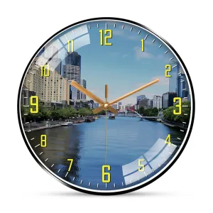 Beautiful View Melbourne Wall Clock