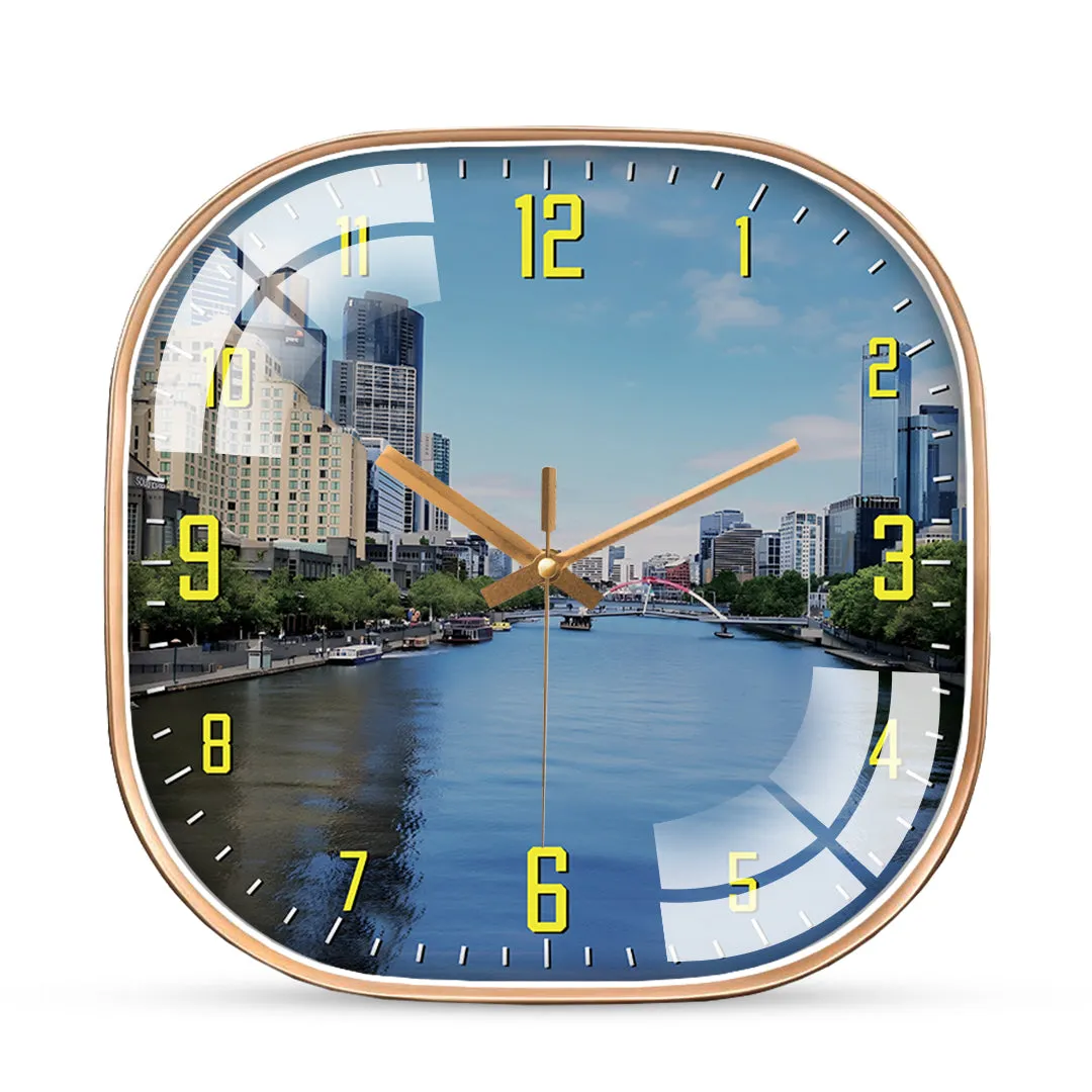 Beautiful View Melbourne Wall Clock