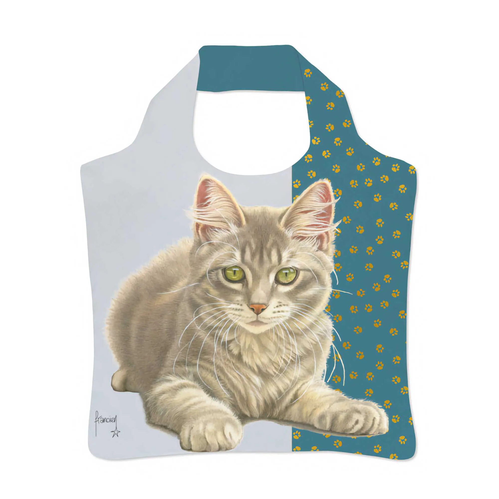 Bekking & Blitz folding bag, Franciens katten by Francien van Westering