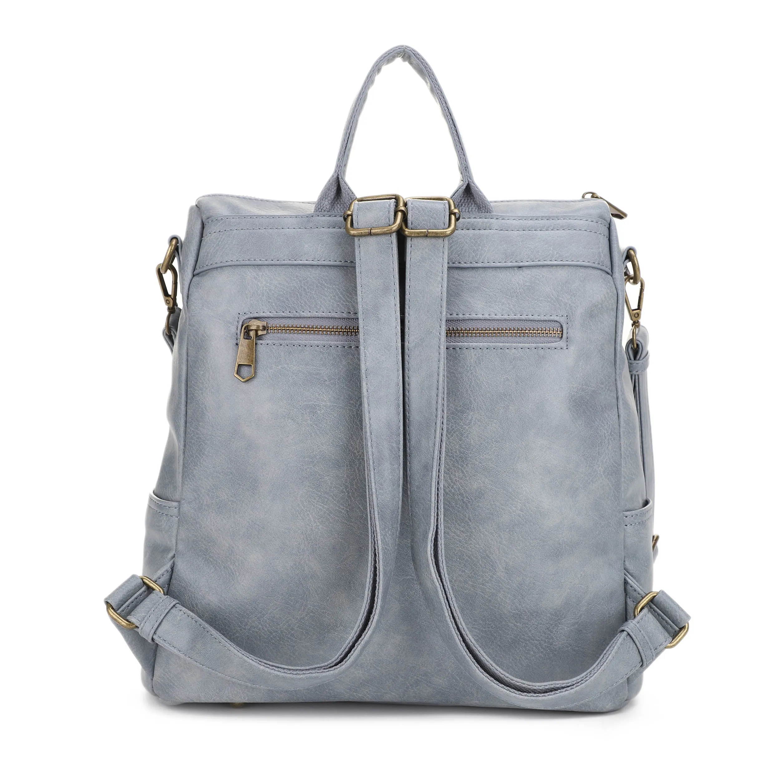 Bernice Double Front Zipper Backpack