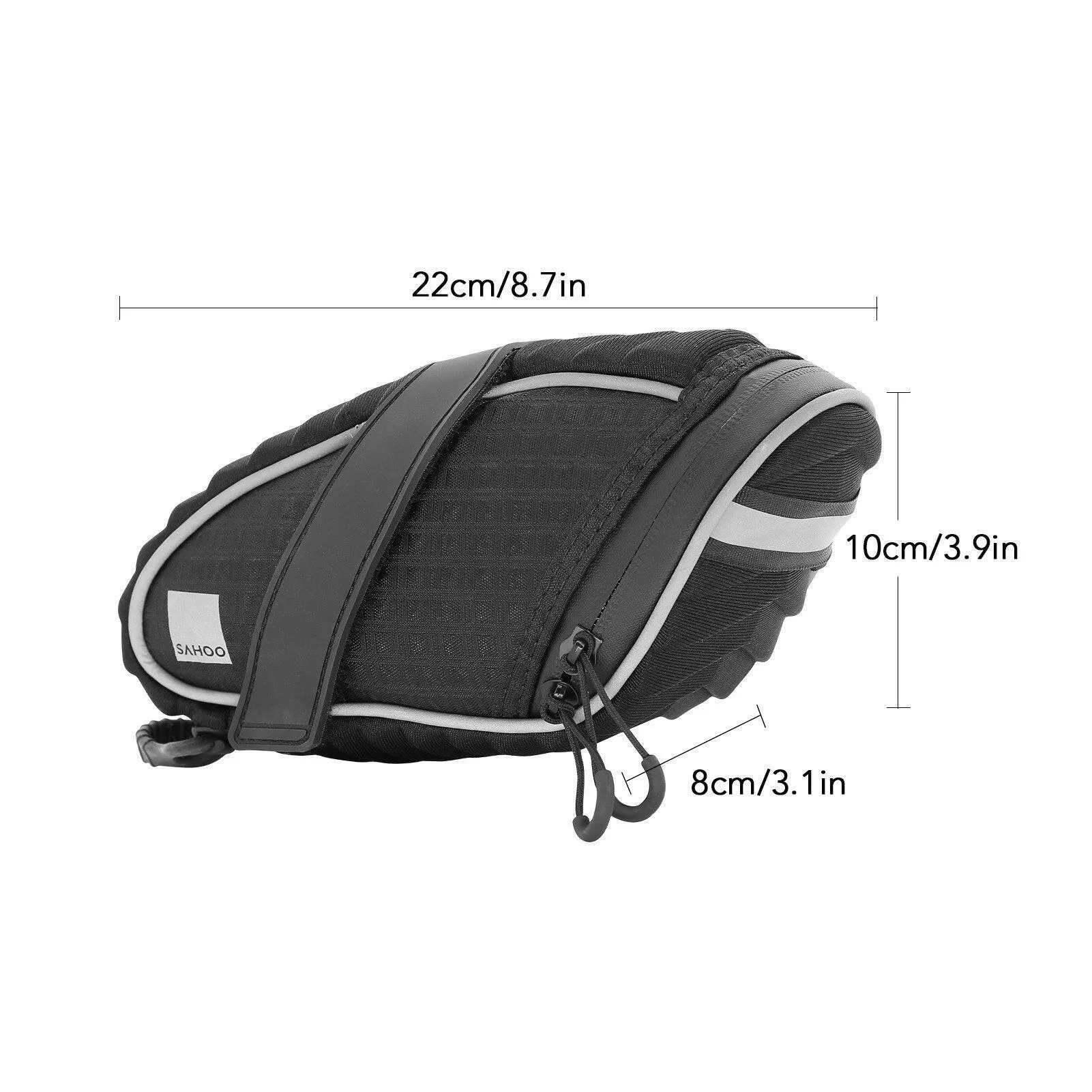 Bicycle Saddle Bag Reflective Bike Seat Bag Cycling Rear Seat Post Bag Tail Rear Bag MTB Road Bike Bag Bicycle Storage Bag