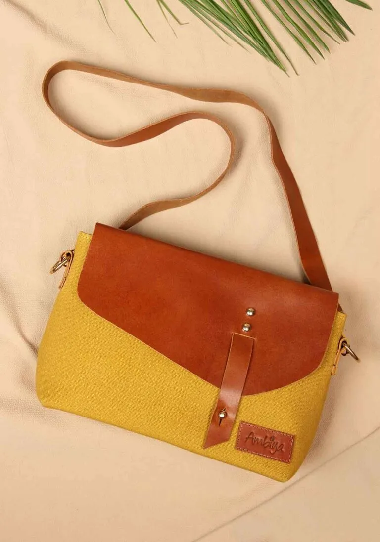 Bingle Canvas Fabric Sling Bag