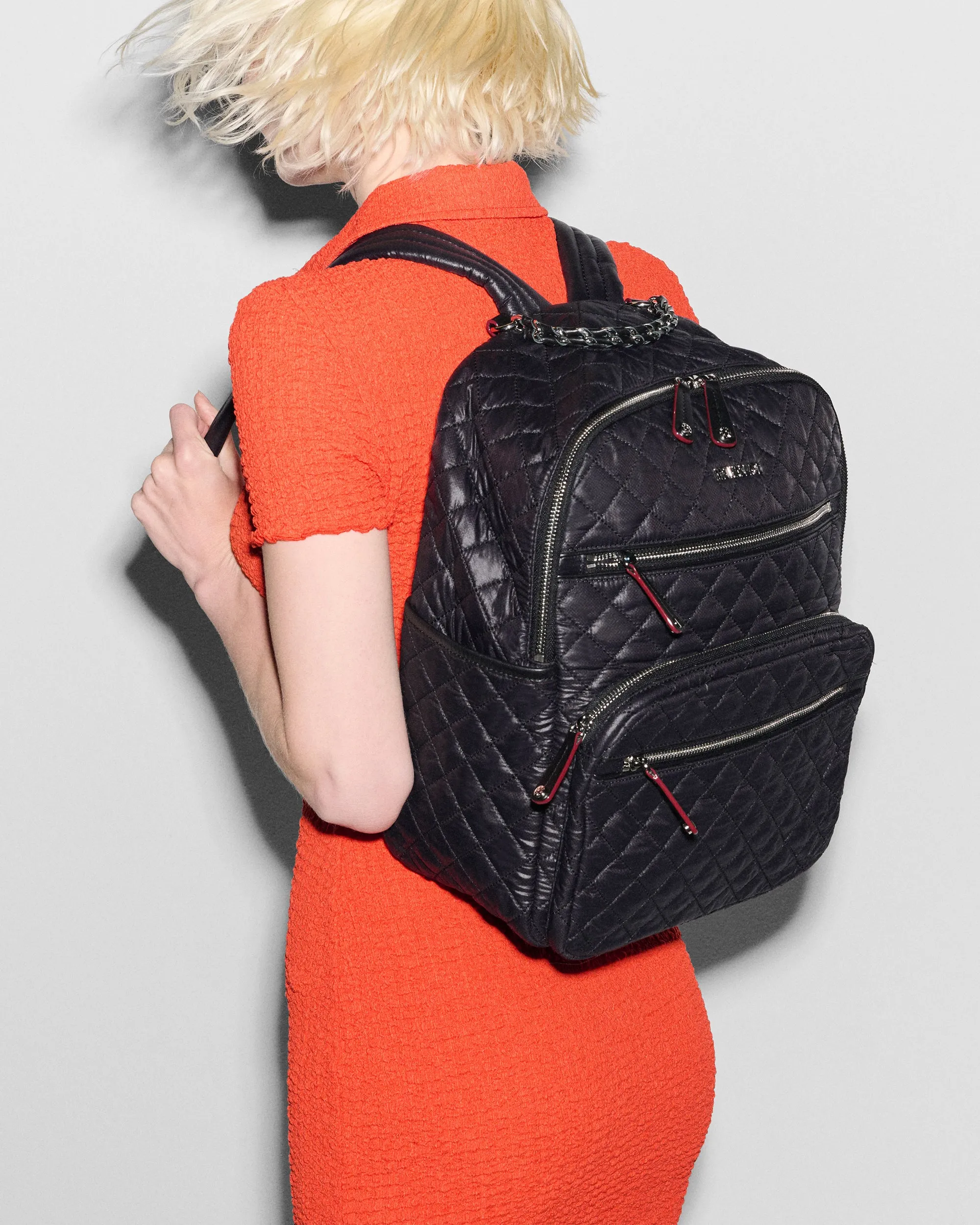 Black Crosby Backpack