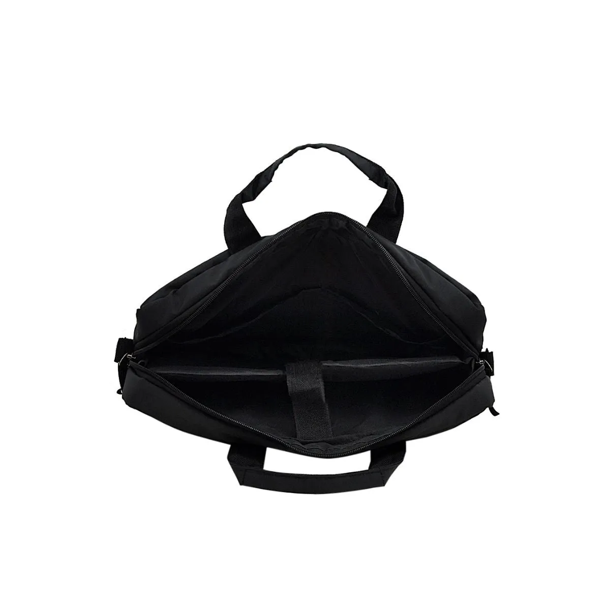 Black Multi Compartment Laptop Bag