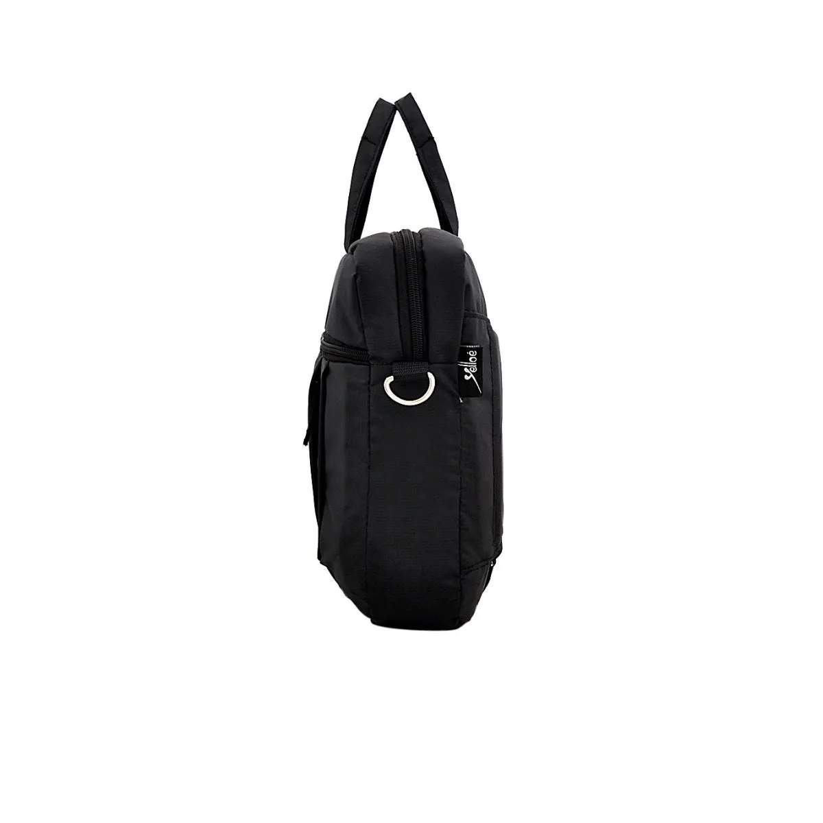 Black Multi Compartment Laptop Bag