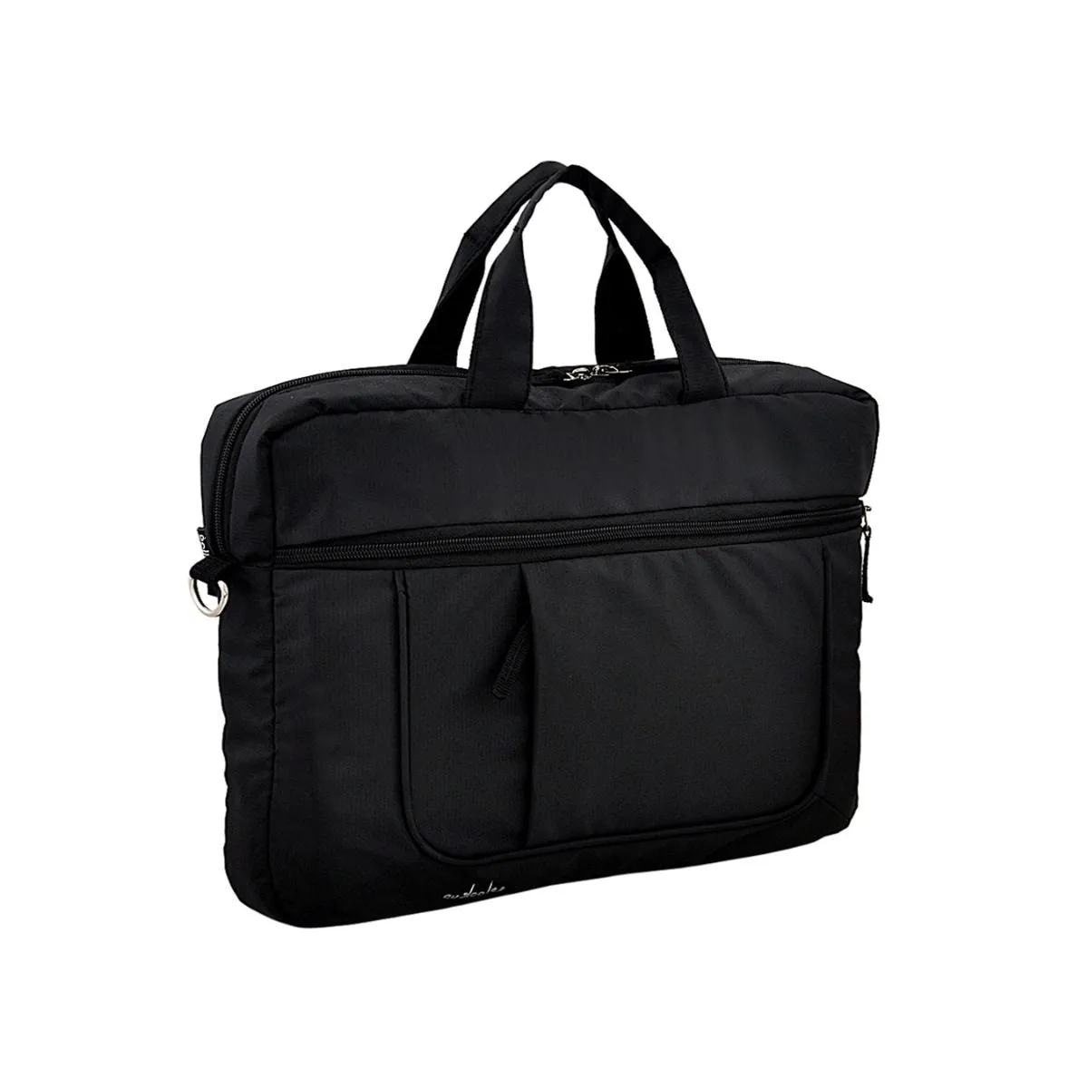 Black Multi Compartment Laptop Bag