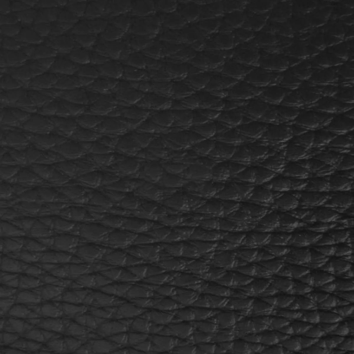 Black Textured PVC Leather Vinyl Fabric