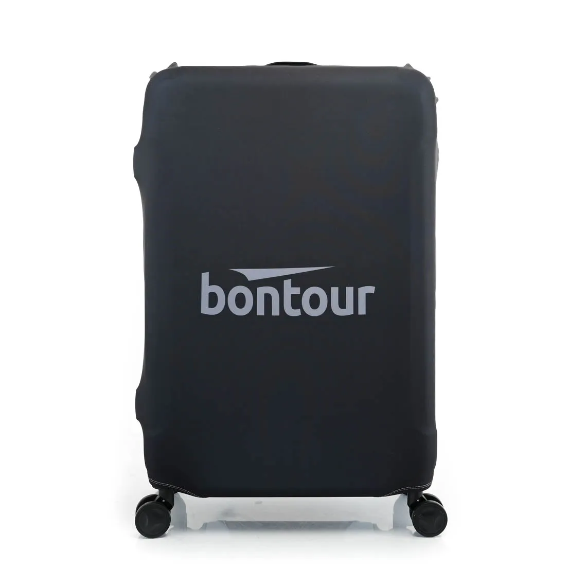 BONTOUR Elastic Suitcase Cover, M/ Medium Size, Black