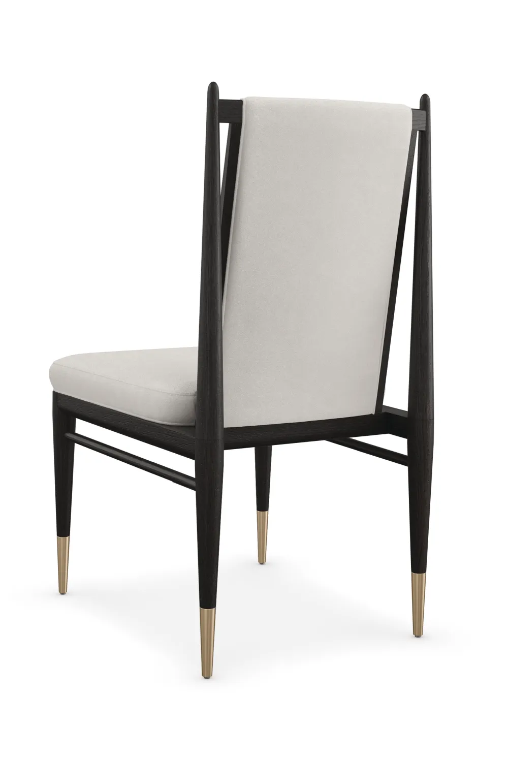 Bouclé Ivory Dining Chair | Caracole Unity