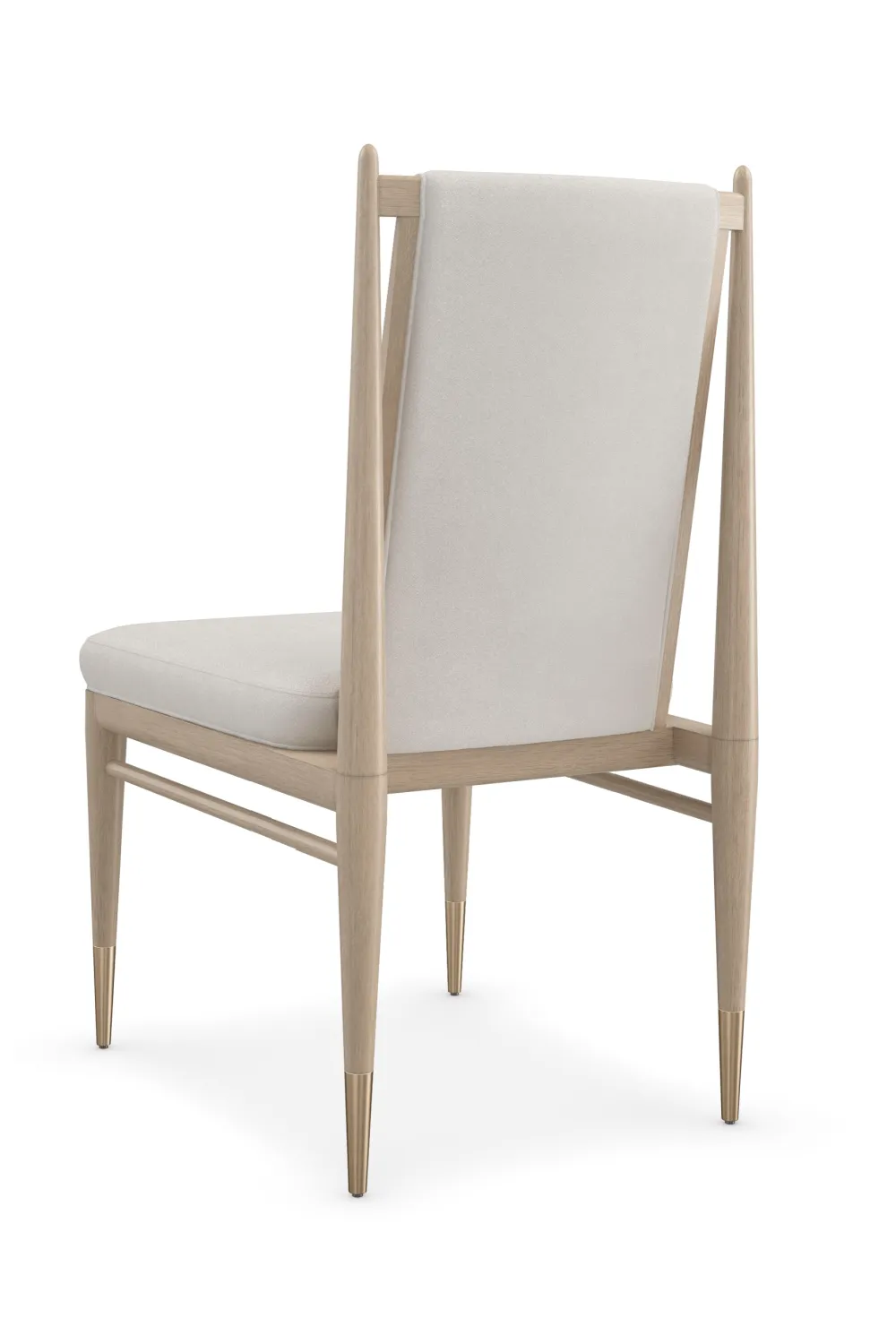 Bouclé Ivory Dining Chair | Caracole Unity