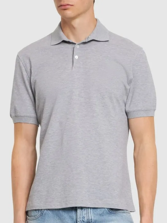 Brunello Cucinelli   Cotton piquet polo 